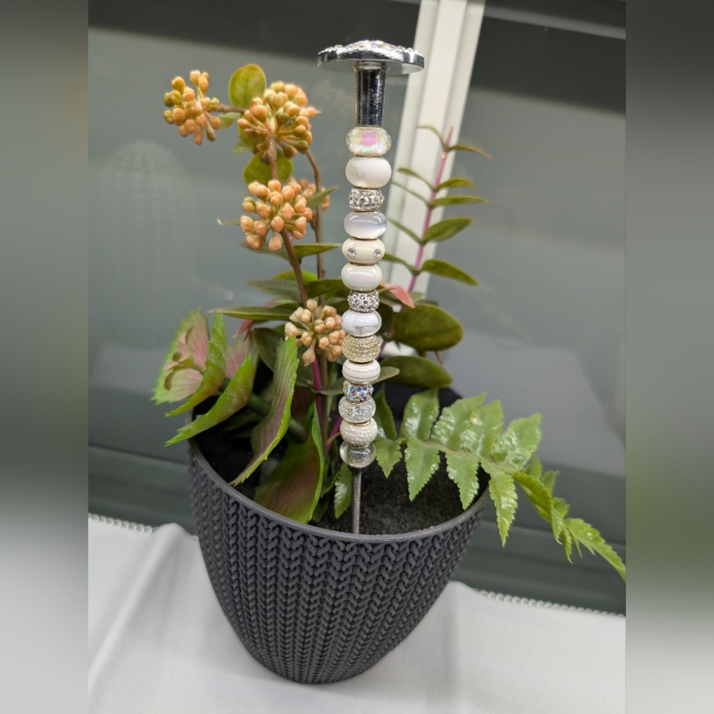 Beaded Fairy Wand/Plant/Garden Stake